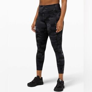 Lululemon Fast and Free Tight II 25" *Non Reflective Nulux Size: 4